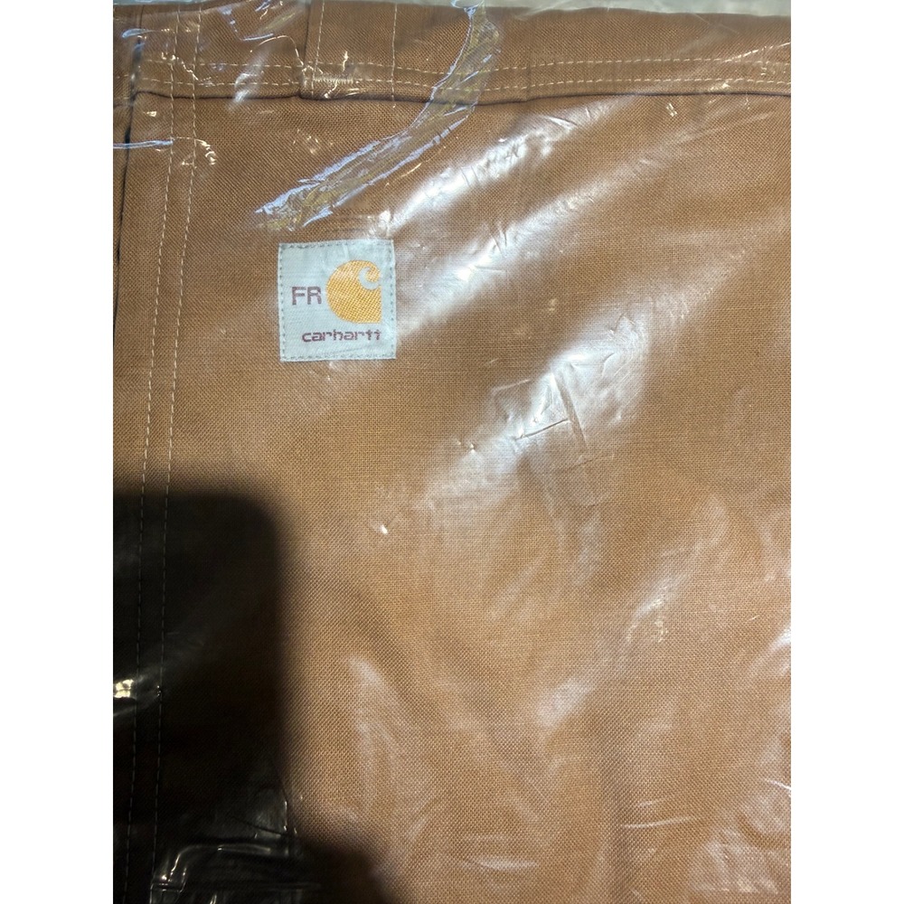 Carhartt FR Flame Resistant‎ Relaxed Fit Jacket Brown Mens 4XL OJ2182-FRM NEW - Picture 8 of 8